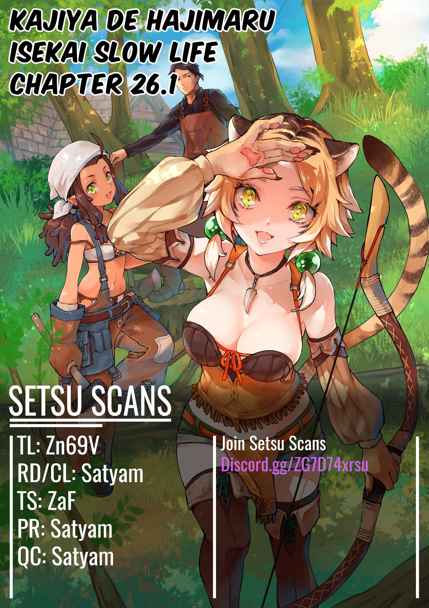 Kajiya de Hajimeru Isekai Slow Life Chapter 26.1 1